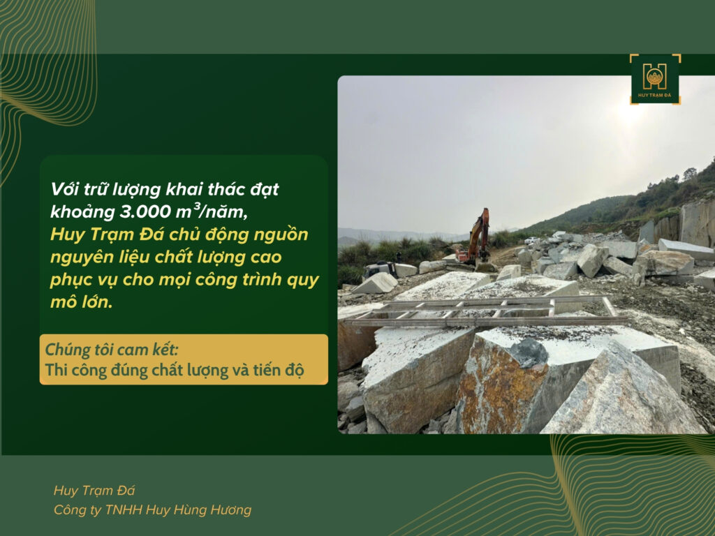 Xưởng Sản Xuất Đá Mỹ Nghệ Huy Trạm Thanh Hóa