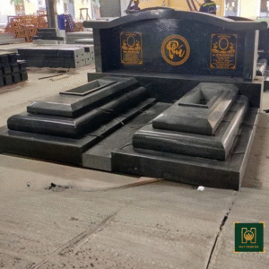 Mẫu Mộ Đôi Granite - Lăng Mộ Đá Thanh Hóa