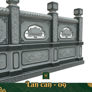 Lan Can Đá Sen Hoa LC09- Lăng Mộ Đá Thanh Hóa