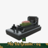 Mộ Đá Nguyên Khối Granite Có Ngai MD22 - Lăng Mộ Đá Thanh Hóa