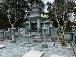 Báo Giá Khu Lăng Mộ Đá Hải Phòng - Thiết Kế Lăng Mộ Đá Xanh Tại Hải Phòng Trọn Gói Chuẩn Phong Thủy